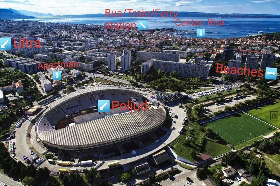 Blue Mile Apartman Split Exteriör bild